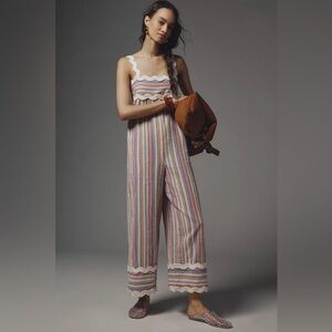 Saylor Brinlee Stripe Jumpsuit size XS